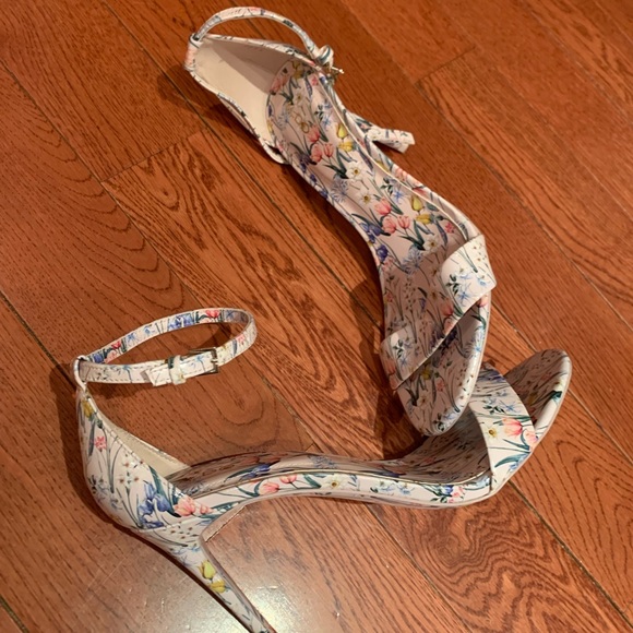 Aldo floral comfy high heel sandals - Picture 10 of 11